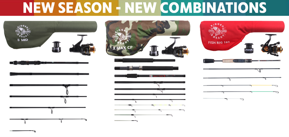 Rig Rods Set New Rigged & Ready Travel Rods – Revolutionizing Fishing ...