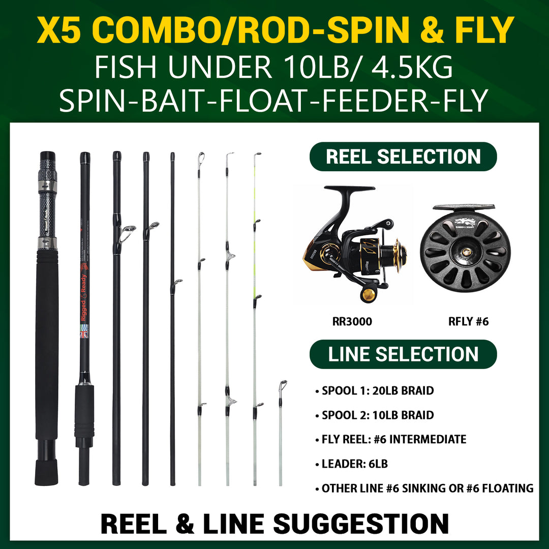 X5. 5 Options-1 | Fishing Set