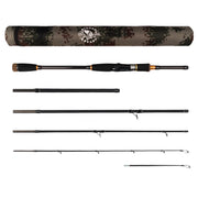 Predator P-S-B MAX. Unique Predator-Spin-Baitcast Powerful Rod +Micro Trigger +Extension +2 Tips =4 Lengths & Cast W