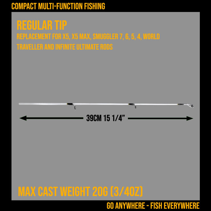 Regular Tip. For X5, X5 Max Smuggler 7, 6, 5, 4, Smuggler, W Traveller, Infinite Ultimate