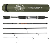 Smuggler 5 Compact Travel Rod & Case + 2 Tips 140+160cm Rod Options