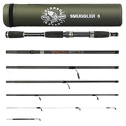 Smuggler 6 Travel Rod & Case +2 tips. 215+190cm Rod Options