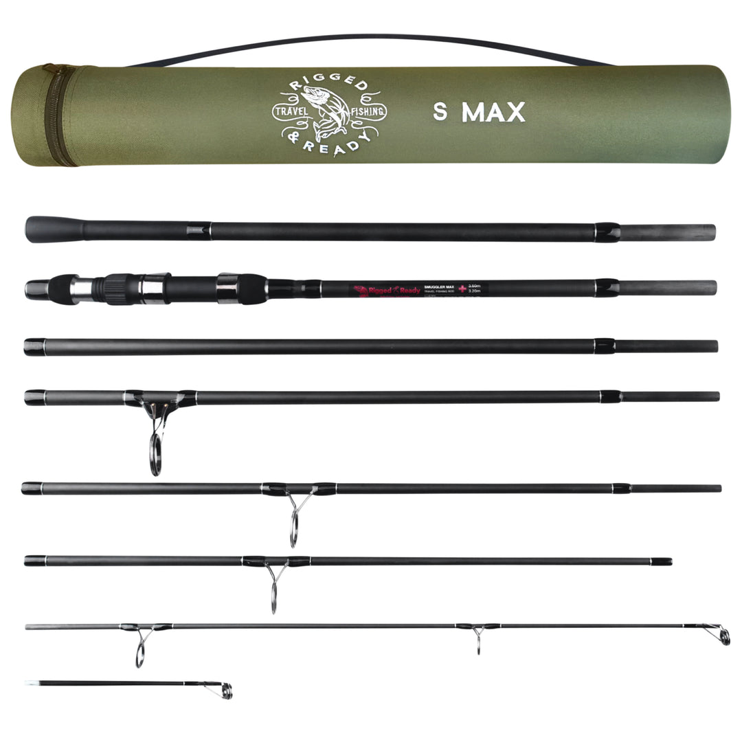 S Max Big Fish & Surf Fishing Rod + 2 Tips|Travel angling