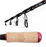 Fish Rig Max. Powerful Spin Telescopic Multi-Functional Rod 240 & 210cm options + 3 tips