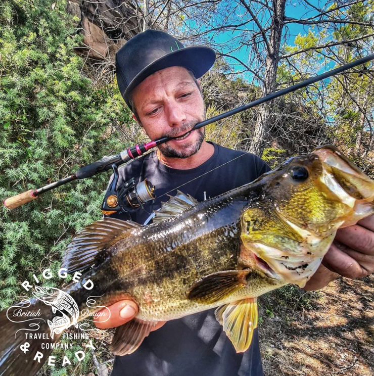 Fish Rig Max. Powerful Spin Telescopic Multi-Functional Rod 240 & 210cm options + 3 tips