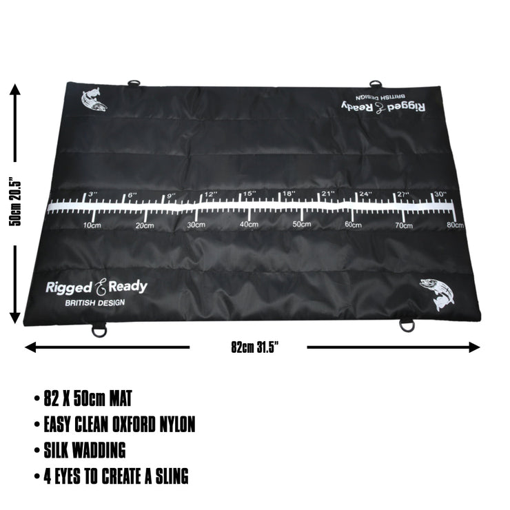 Travel Unhooking Mat. Super Compact and Light 82x50cm (27x10cm folded)